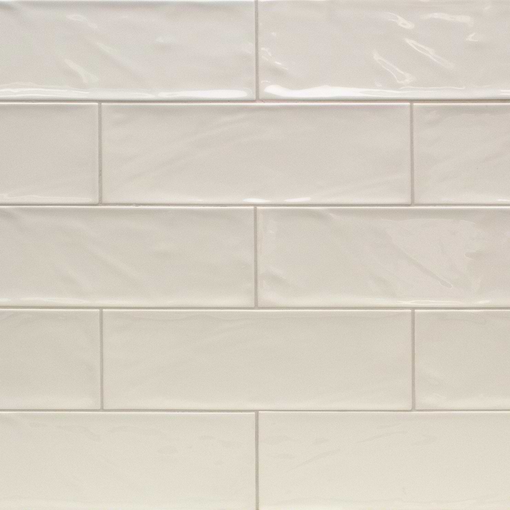 Santa Monica Ivory 4x12 Polished Ceramic Tile