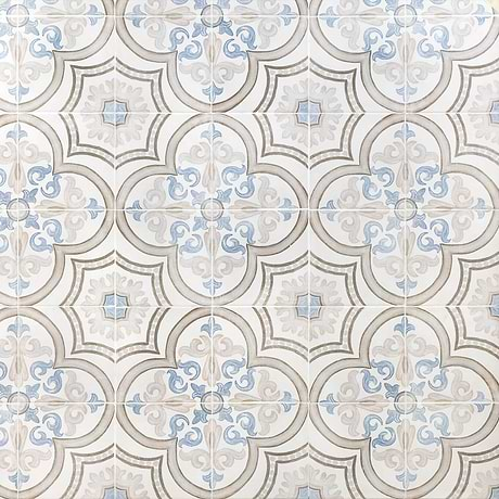 Encaustic Look Porcelain Tile for Backsplash,Kitchen Floor,Kitchen Wall,Bathroom Floor,Bathroom Wall,Shower Wall,Shower Floor,Outdoor Floor,Outdoor Wall,Commercial Floor