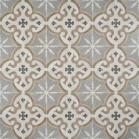 Encaustic Look Porcelain Tile for Backsplash,Kitchen Floor,Kitchen Wall,Bathroom Floor,Bathroom Wall,Shower Wall,Shower Floor,Outdoor Wall,Commercial Floor