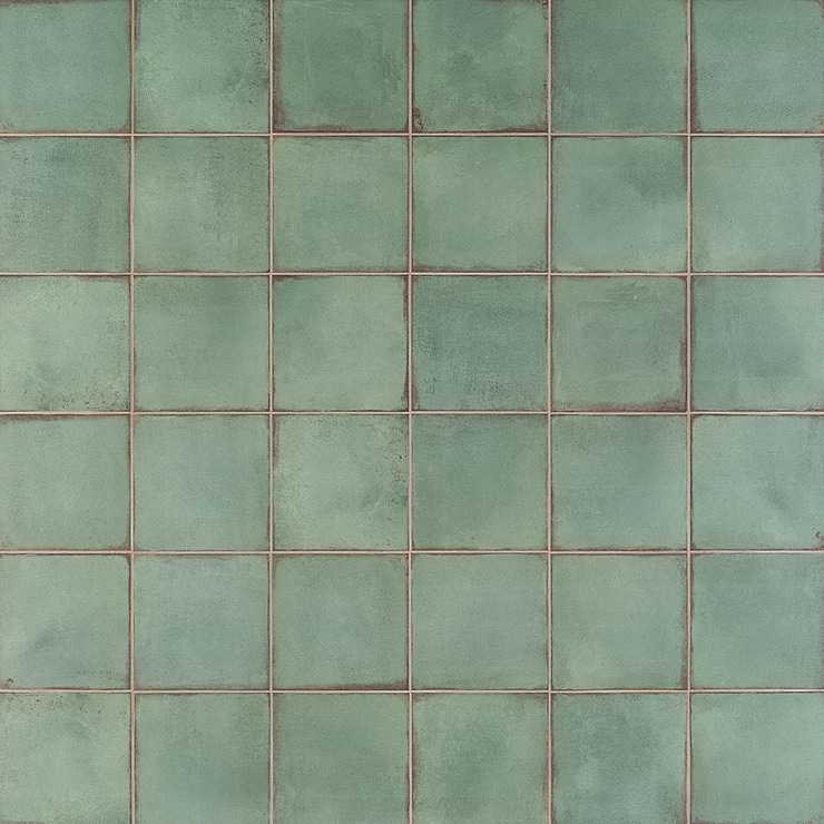 Los Lunas Green 8x8 Matte Porcelain Tile