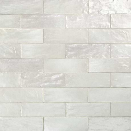 Sample-Montauk Fog Gray 2x8 Mixed Finish Ceramic Subway Tile