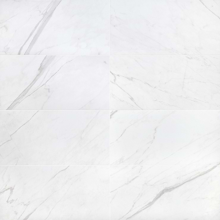 Marble Look Porcelain Tile for Backsplash