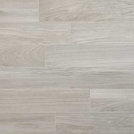 Silkwood Gray 8x48 Matte Porcelain Wood Look Tile