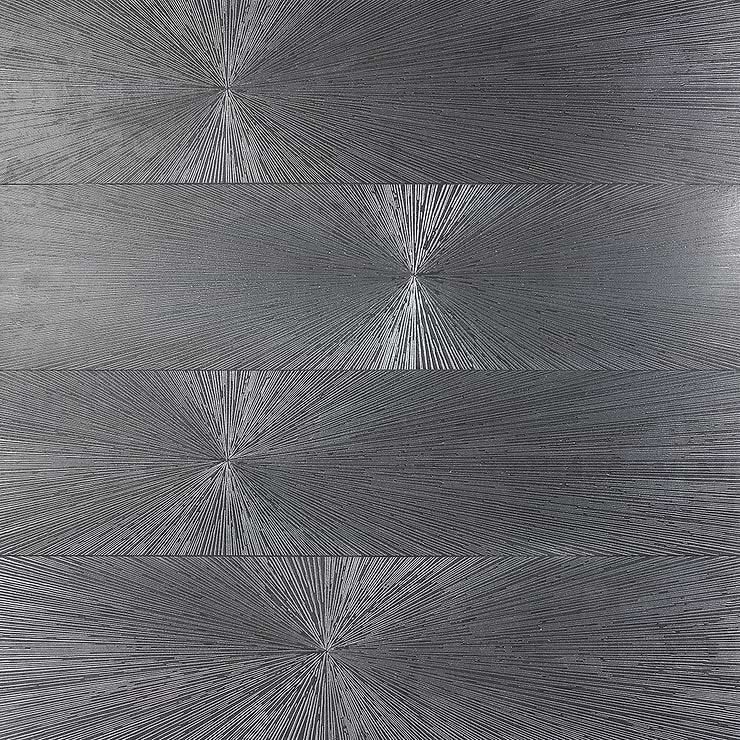 Twilight Star Steel 12x48 Metal Look Porcelain Tile