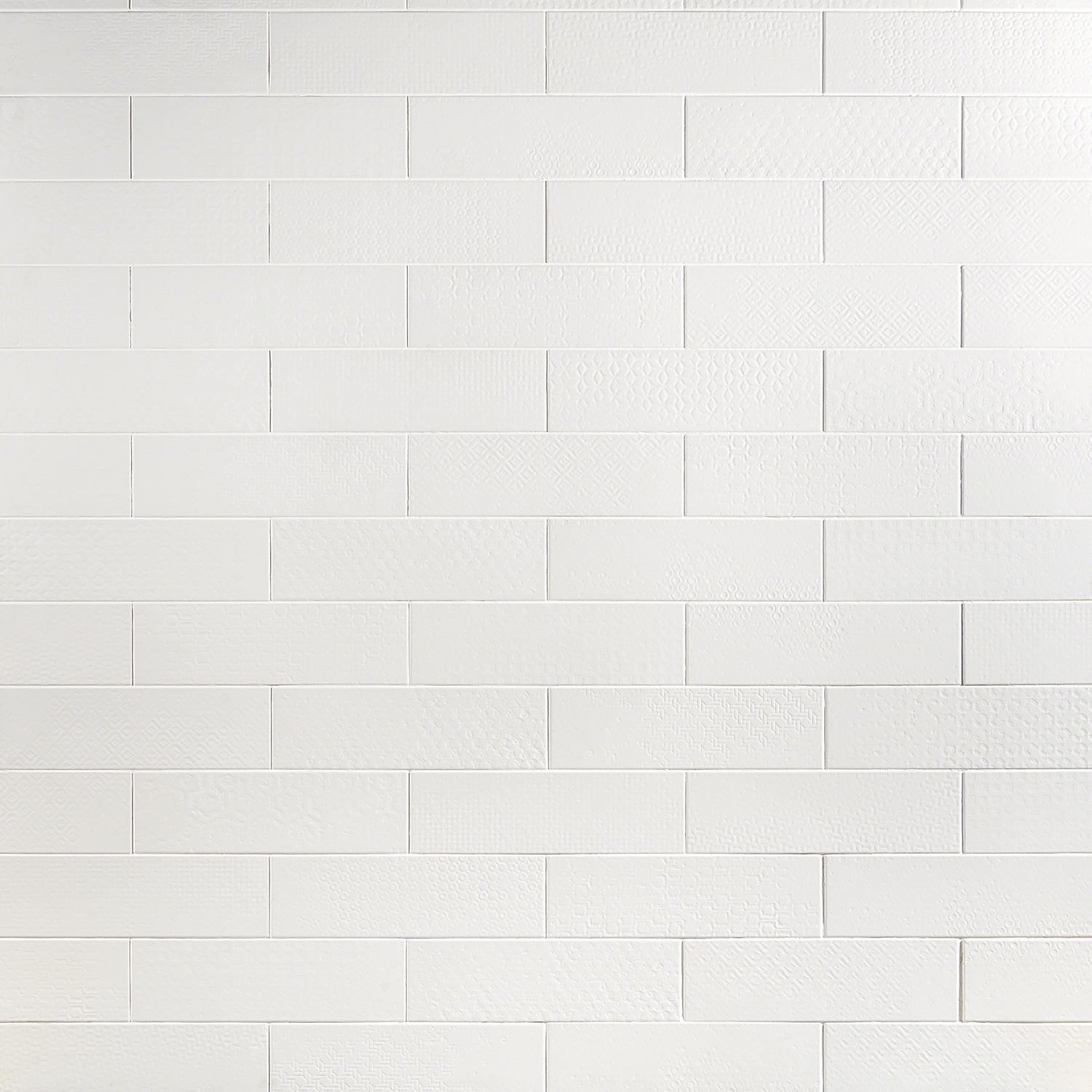 Tessuto White 4x12 Porcelain Matte Subway Tile for Wall & Floor