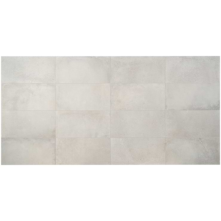 Bronx Argent Silver 12x24 Matte Porcelain Tile