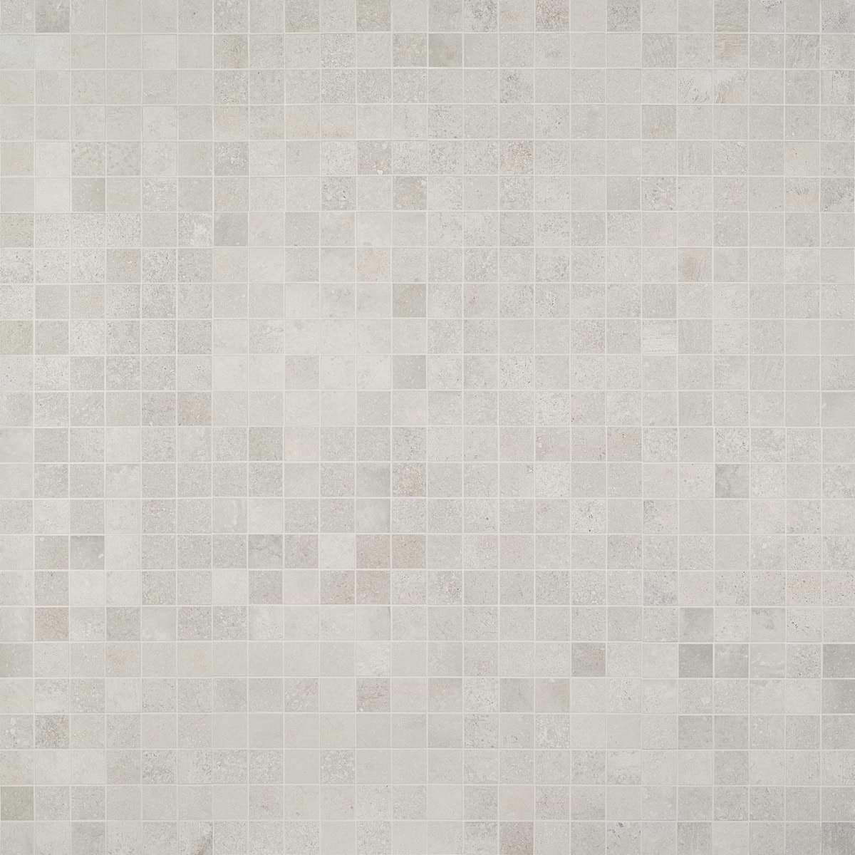 Bronx Argent Silver 2x2 Matte Porcelain Mosaic Tile