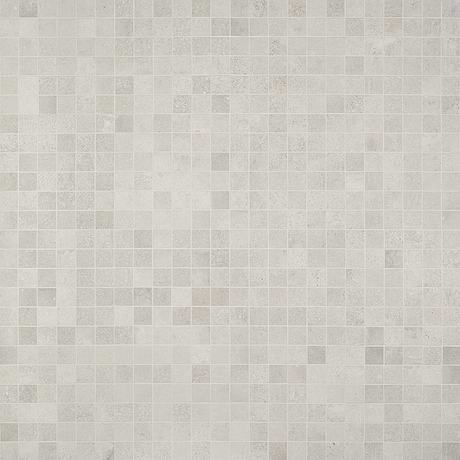 Bronx Argent Silver 2x2 Matte Porcelain Mosaic Tile