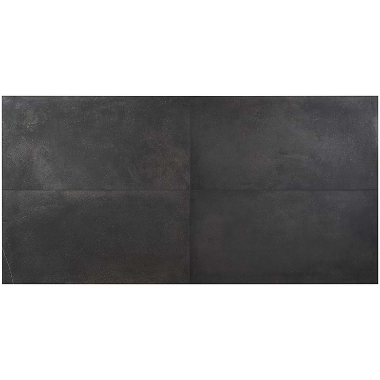 Bronx Black 24x48 Matte Porcelain Tile