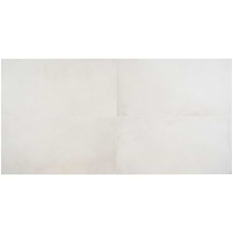 Bronx White 24x48 Matte Porcelain Tile