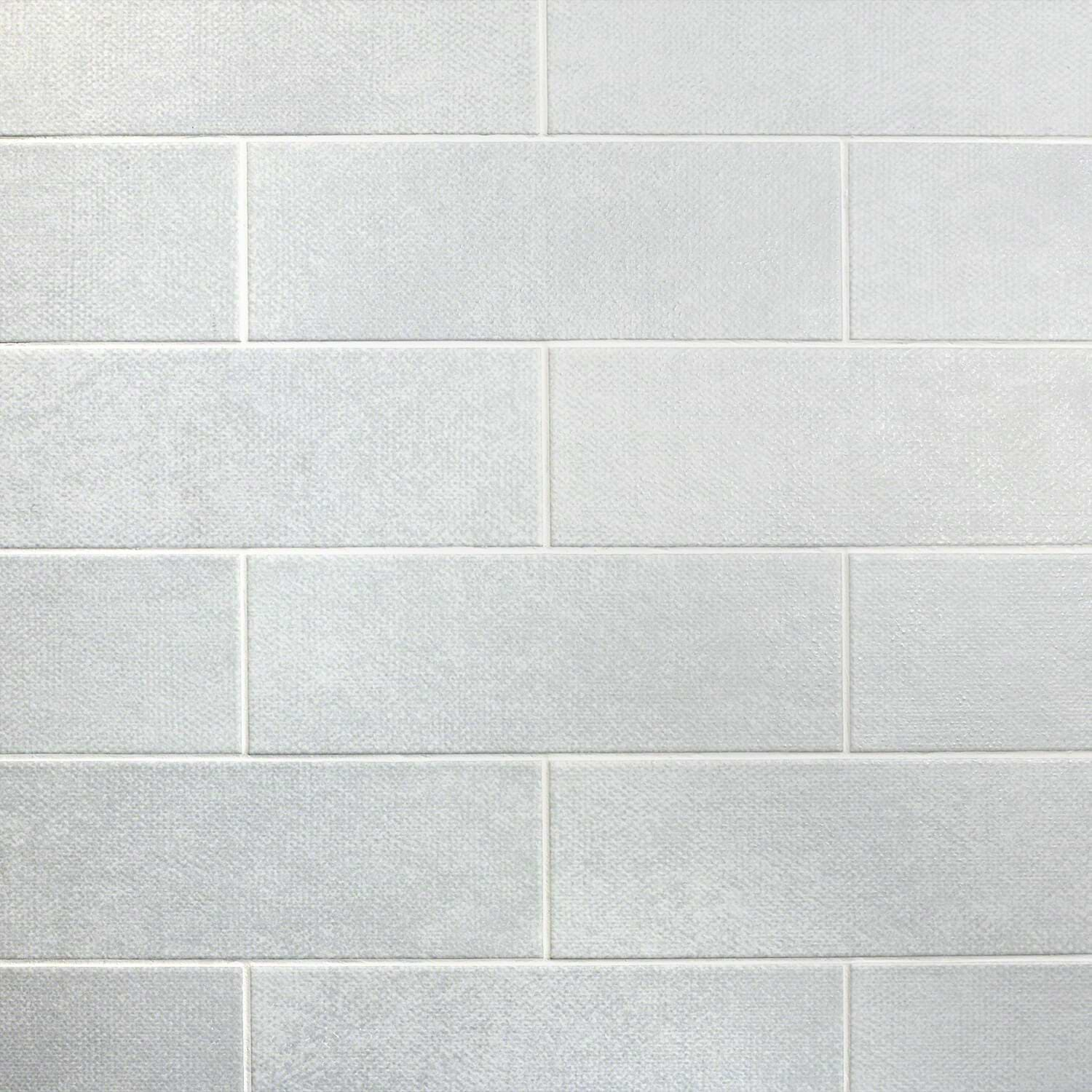 Diesel Camp Canvas White 4x12 Matte Ceramic Subway Wall Tile