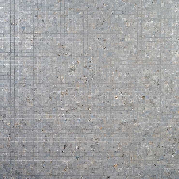 Portrait Ocean Blue 1x1 Matte Porcelain Mosaic Tile