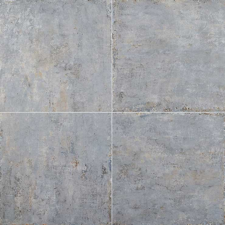 Portrait Ocean Blue 24x24 Matte Porcelain Tile