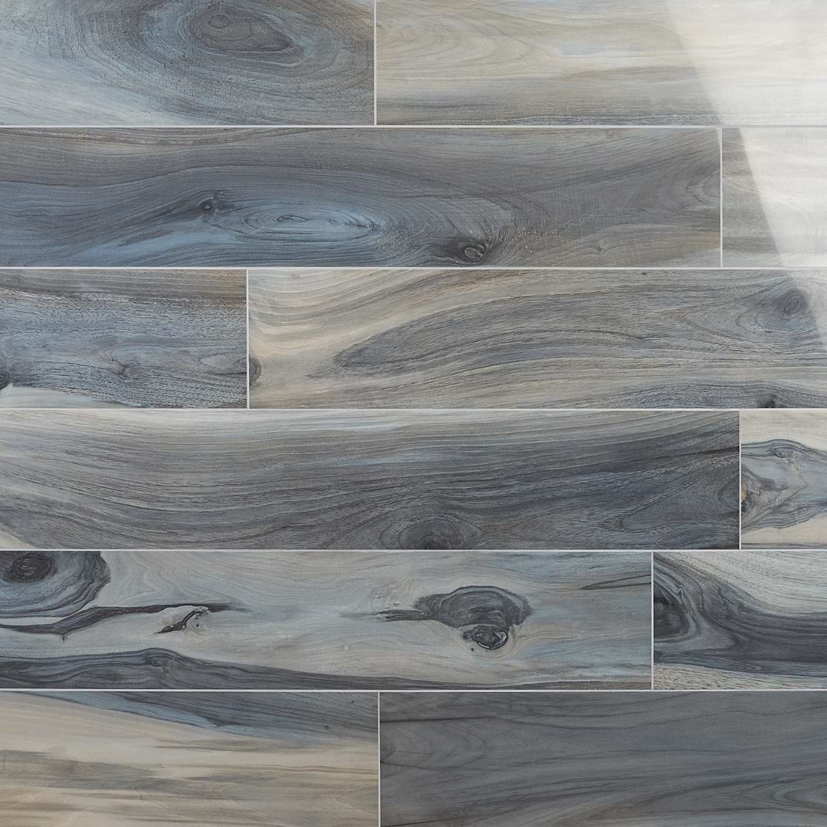 Brazilian Tiger Blue 8x48 Matte Porcelain Wood Look Tile