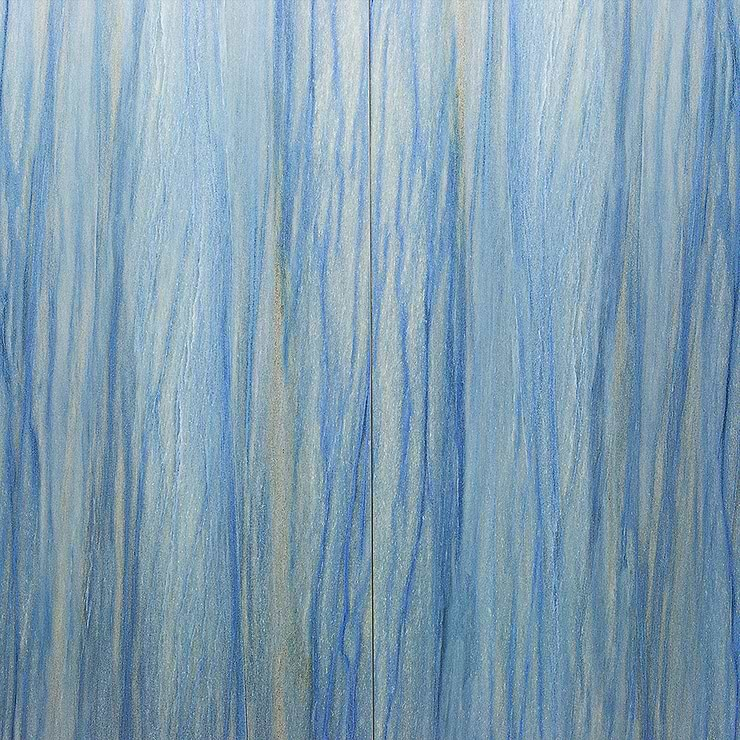 Cultiva Azul Blue Macauba 24x48  Polished Porcelain Tile