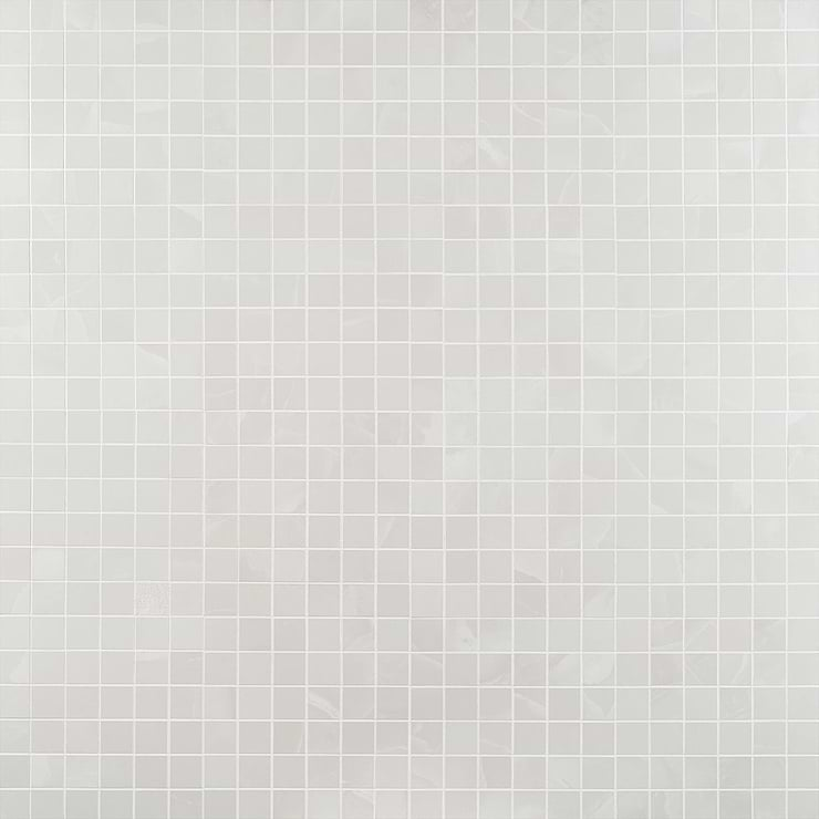 DreamStone Aztec Onyx Bianco 2x2 Matte Porcelain Mosaic