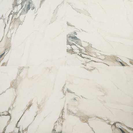 DreamStone Calacatta Rustico 24x24 Matte Porcelain Tile