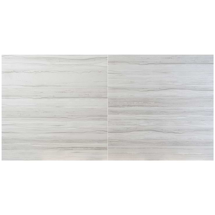 DreamStone Luminus White 24x48 Polished Porcelain Tile