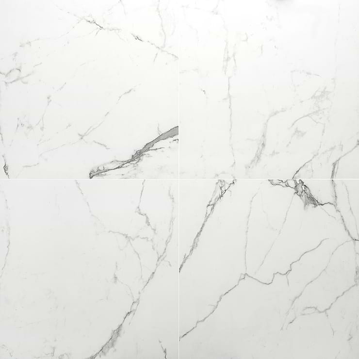 DreamStone Statuario Venato 12x24 Matte Porcelain Tile