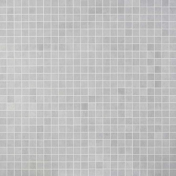 Bond Nimbus Silver 2x2 Matte Porcelain Mosaic Tile