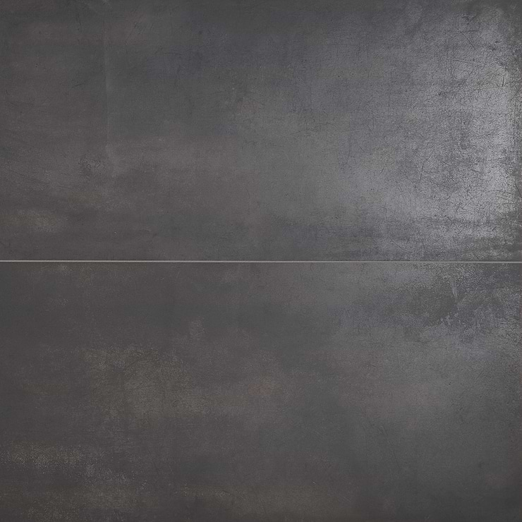 Bond Venom Black Charcoal 24x48 Matte Porcelain Tile