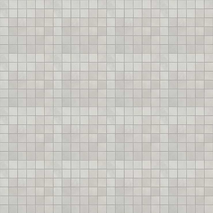 Clay Delight Gray 2x2 Matte Porcelain Mosaic Tile