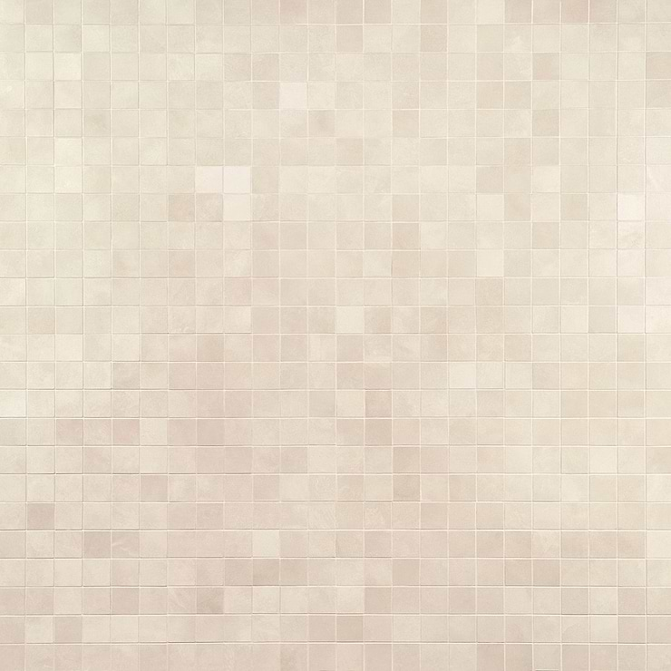 Clay Shy Beige 2x2 Matte Porcelain Mosaic Tile