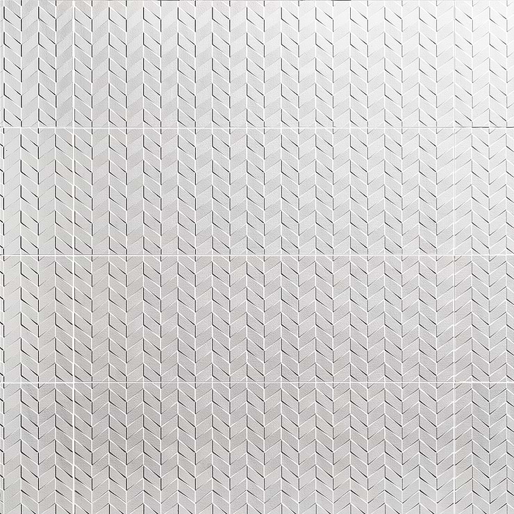 Wonderland 3D Wind White 12x36 Polished Ceramic Tile