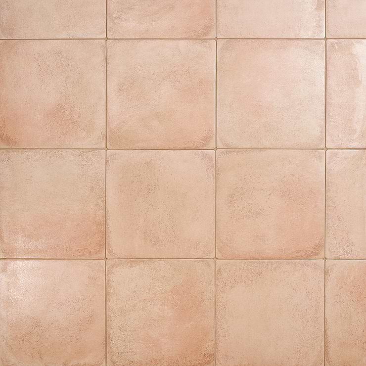 Burgos Terracotta Clay 14x14 Matte Porcelain Tile