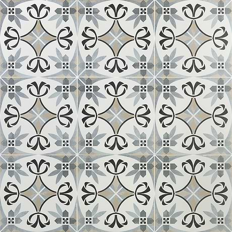 Encaustic Look Porcelain Tile for Backsplash,Kitchen Floor,Bathroom Floor,Kitchen Wall,Bathroom Wall,Shower Wall,Shower Floor,Outdoor Floor,Outdoor Wall,Commercial Floor