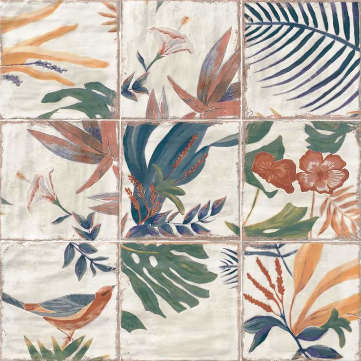 Angela Harris Dunmore Sonata Décor 8x8 Ceramic Tile