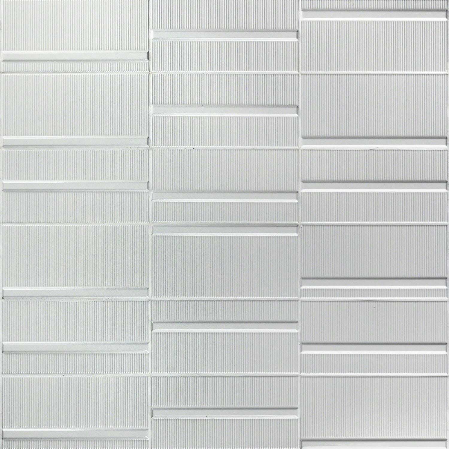 Vector Reverb Hueso White 4x8 Polished Ceramic Wall Tile