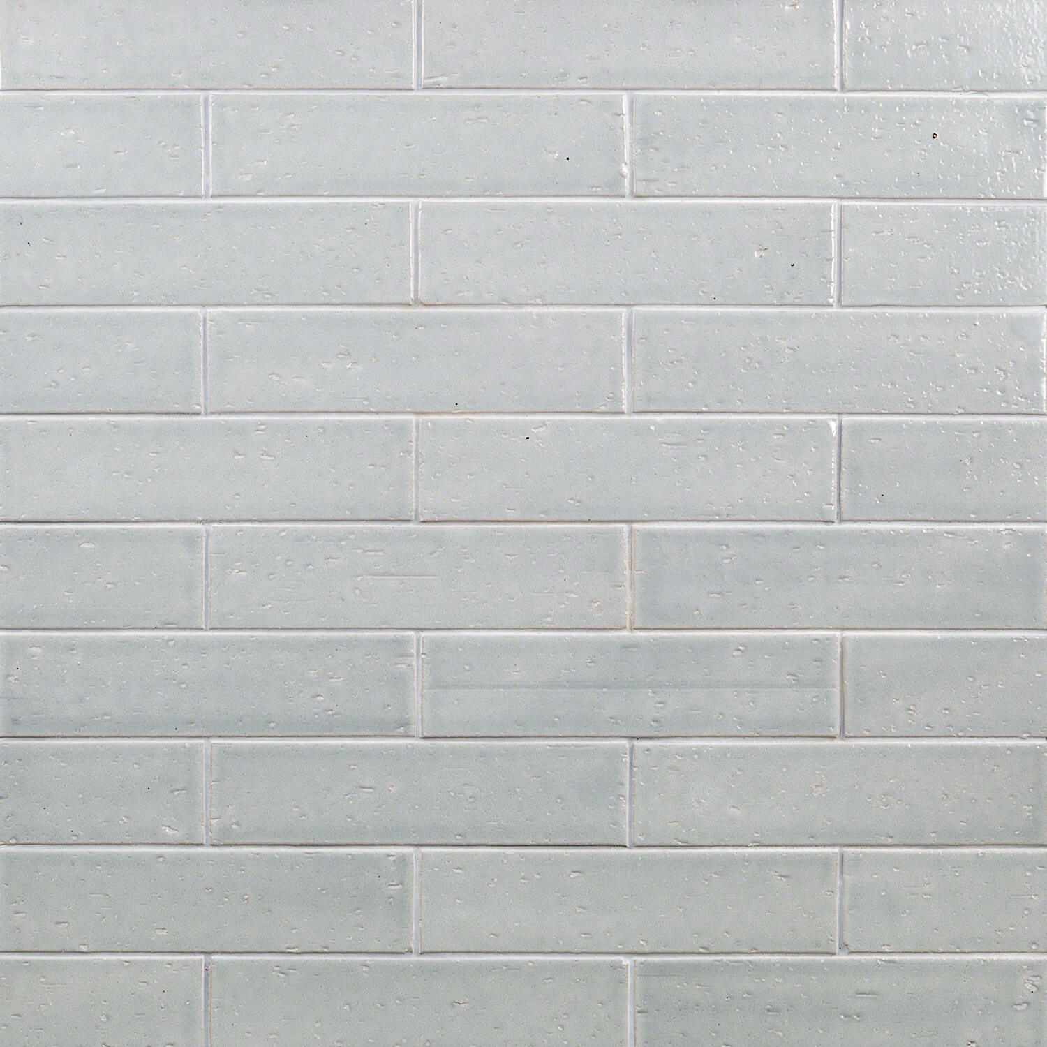 Cadenza Wales Gray 2x9 Glossy Clay Brick Tile