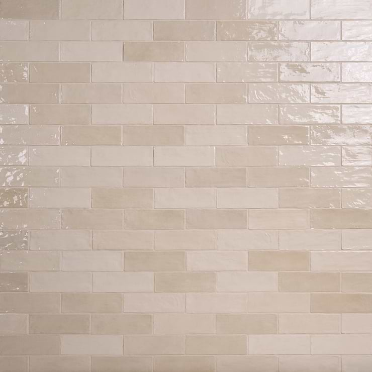 Portmore Sand 3x8 Glazed Ceramic Tile