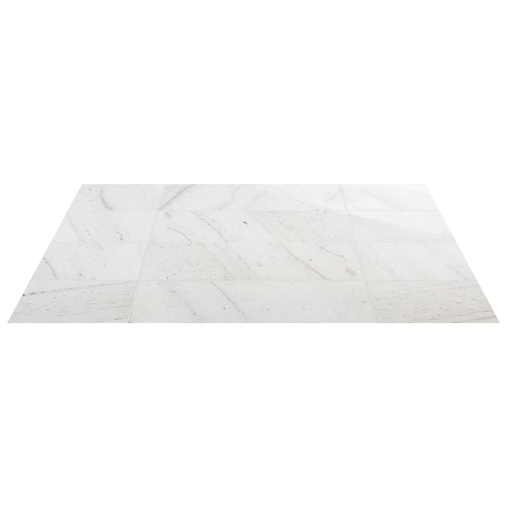 Alaska White 12x24" Polished Marble Tile