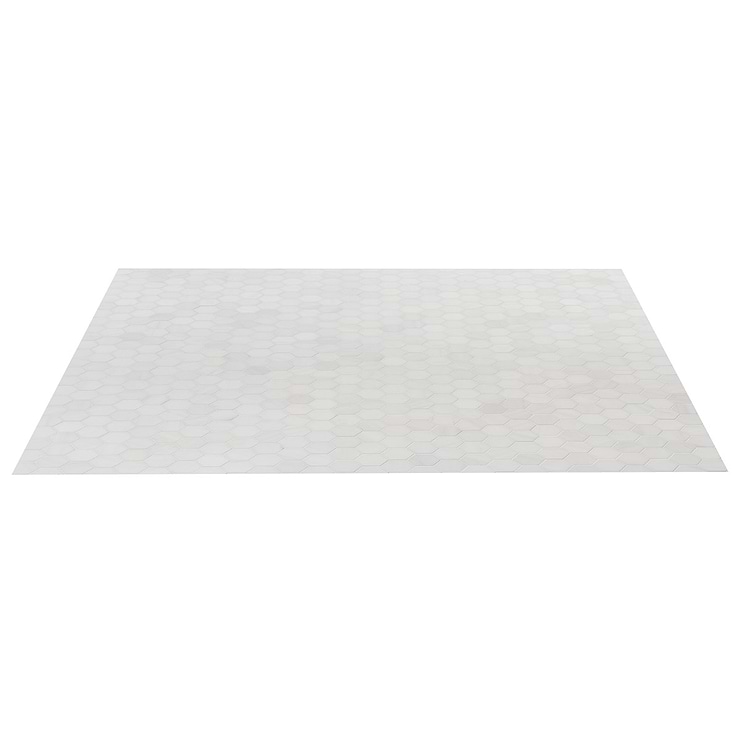 Bianco Dolomite White 2" Hexagon Premium Honed Marble Mosaic Tile