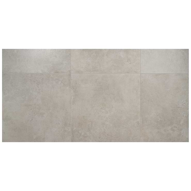 Saint Remy Avorio White 36x36 Limestone Look Semi-Polished Porcelain Tile