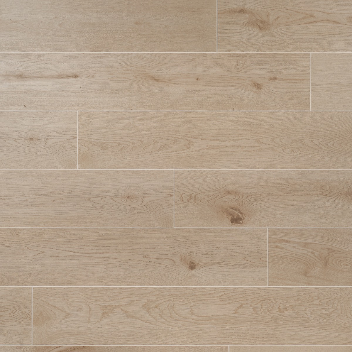 Oaktree Natural Ash Beige 8x48 Wood Look Matte Porcelain Tile