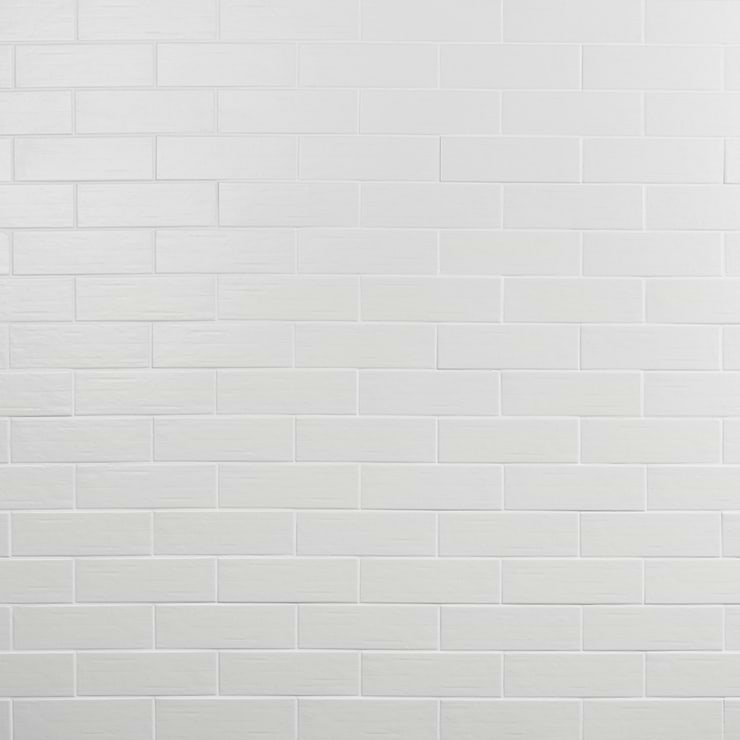 Kiln White 3x9 Matte Porcelain Subway Tile