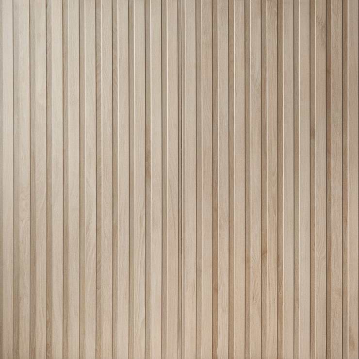 Nobu Ribbon Almond Brown 24x48 Wood Look Matte Porcelain Tile