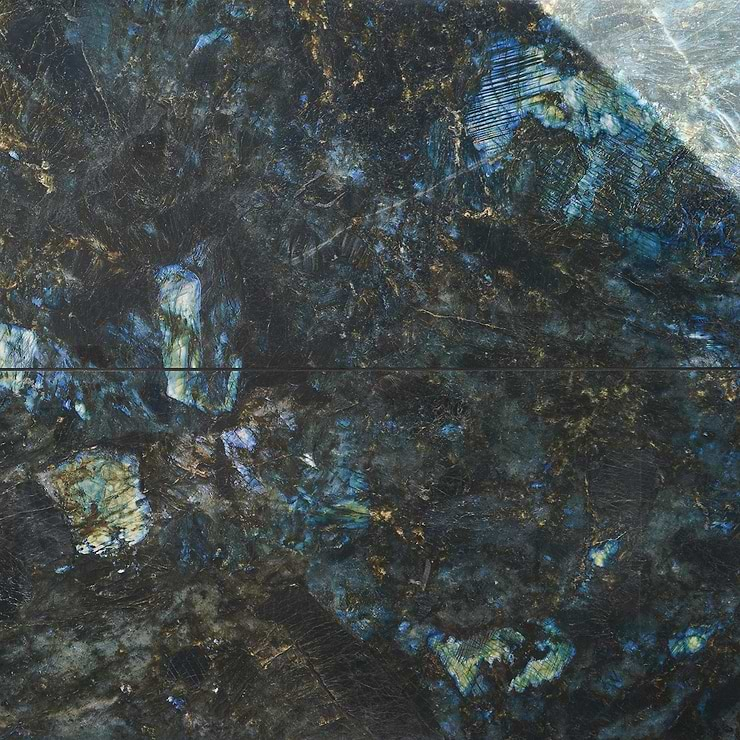 Jewel Onyx Labradorite Blue 24x48 Polished Porcelain Tile