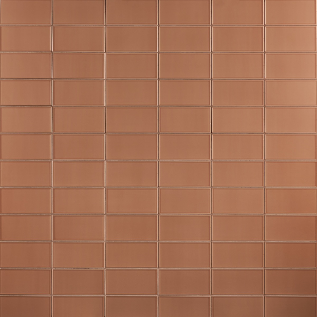 Stacy Garcia Maddox Frame Terracota Orange 4x8 Matte Ceramic Subway Wall Tile