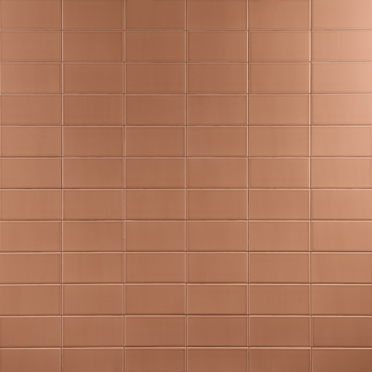 Stacy Garcia Maddox Terracota Orange 4x8 Matte Ceramic Subway Wall Tile