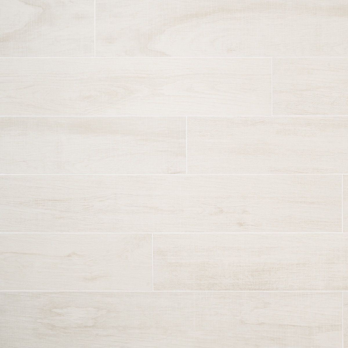 Kenridge White 8x48 Wood Look Matte Porcelain Tile