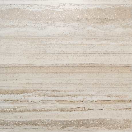 Romani Travertine Crema Beige 24x48 Stone Look Satin Porcelain Tile