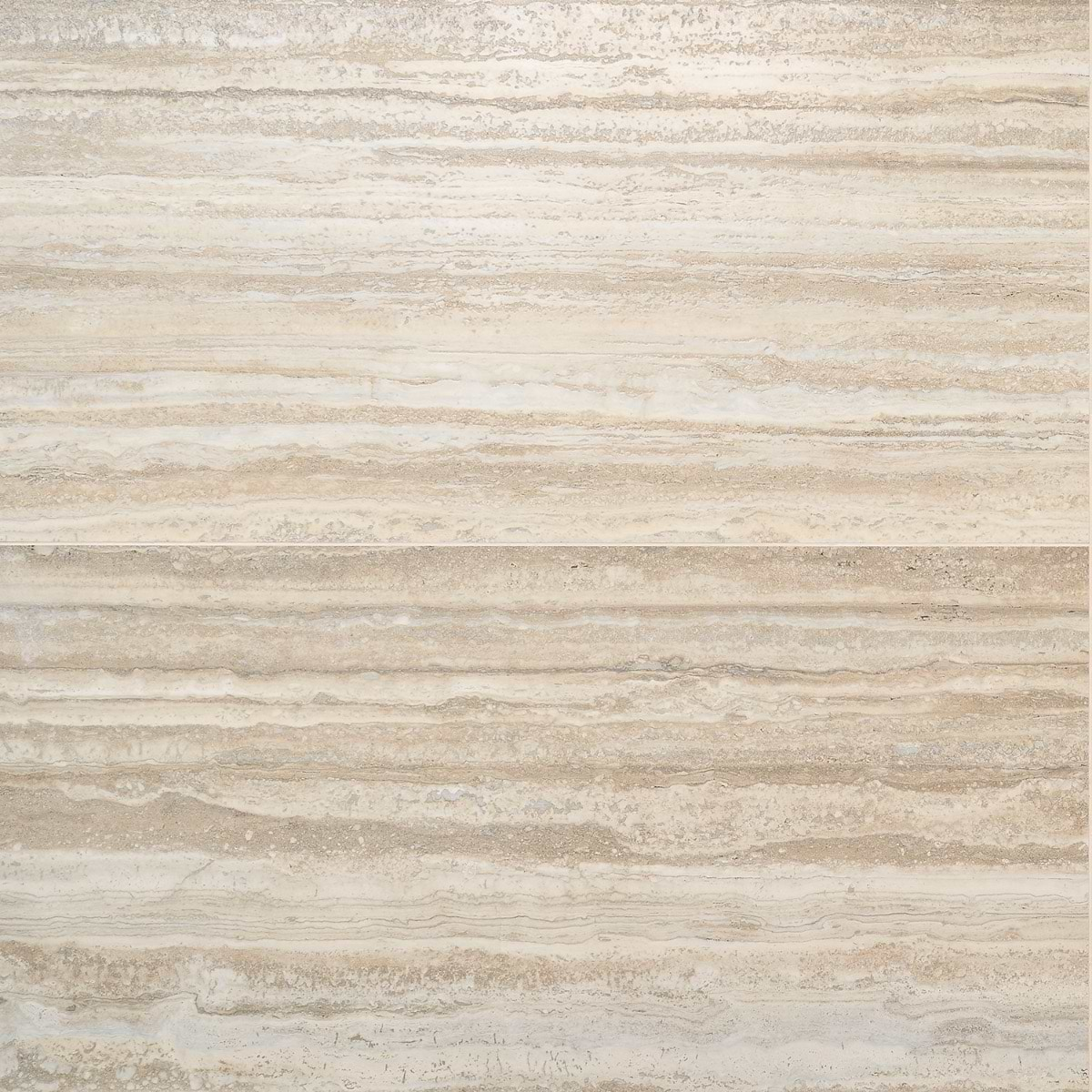 Romani Travertine Hazelnut Beige 24x48 Stone Look Satin Porcelain Tile