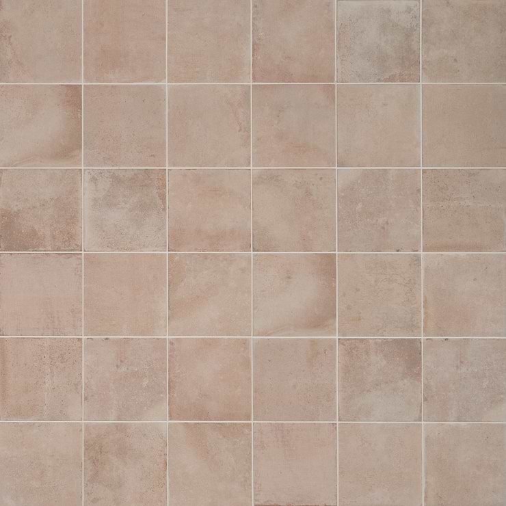 Angela Harris Mediterra Terra Cream 8x8 Matte Porcelain Tile