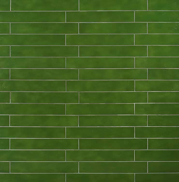 Cavallo Monaco Green 3x18 Polished Porcelain Subway Tile