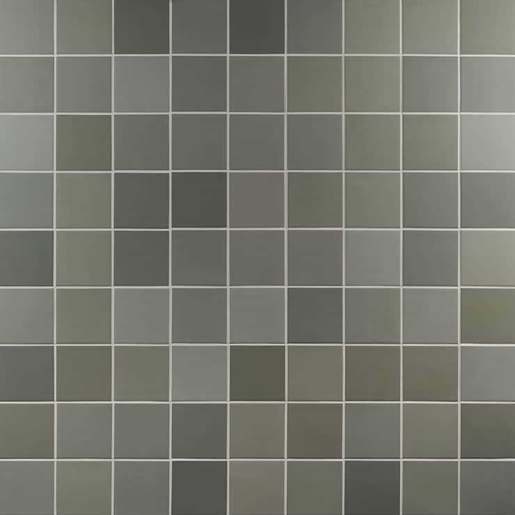 Born Sage Green 5x5 Matte Porcelain Tile