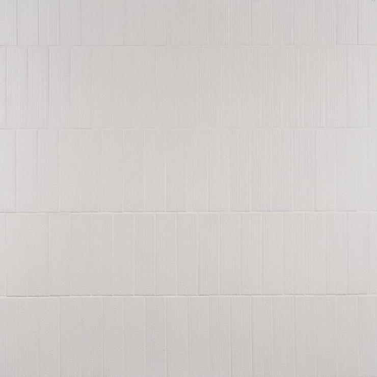 Charlotte Cloud White 3x10 Textured Matte Ceramic Subway Tile